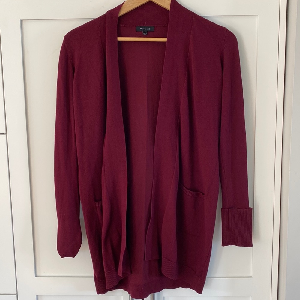 Verve Ami Open Cardigan Sweater